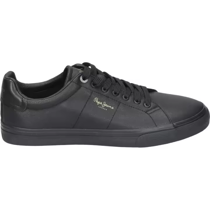 PEPE JEANS | Zapatilla Kenton Rise para Hombre – Deportiva en Color Negro – Sneaker con Cierre de Cordones – Estilo Casual – Cómodas y Ligeras – Versátiles – Modelo PMS31059-999 - 1