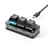 Teclado Mini USB-C Personalizado Con LED RGB Y Teclas Programables De Interfaz Hot Swap Mechañico Para Desktop Y Laptop - details 4