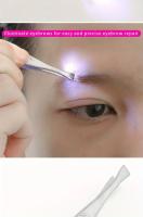 Pinzas De Cejas Con Luz LED Herramienta Para Eliminar Pelo Desnudo Precisión Y Acción Mejorada Para Uso Doméstico - details 4