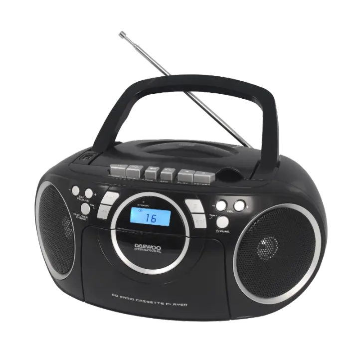 Radio Con Cassette grabador, USB y CD Daewoo DBU-51 (NUEVA) - 1