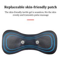 Masajeador Eléctrico EMS LCD Para Cervical Vertebra Y Hombros Relajación Muscular Parche De Masaje Con Pantalla Tens Regalo - details 0