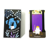 Tarot Del Gato Floreciente Herramientas De Divinación Para Niveles De Habilidad Diferentes Cartas De Tarot Para Principiantes Juego De Cartas Tema De Animales Y Naturaleza - details 0