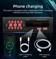 BQCC 1Din MP3 Autoradio Bluetooth FM USB TF AUX Entrada Estéreo Protección Del Poder Recarga De Teléfono Multimedia Para Coche - details 6