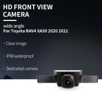 Cámara Frontal Para Coche AHD Para Toyota RAV4 XA50 2020 2021 Visión Nocturna Impermeable Lente Fisheye Grille Cámara 170° ABS Cable De Video 6M - details 0