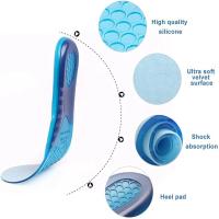Almohadillas De Silicona Ortopédicas Para Hombres Y Mujeres Antideslizantes Insertos De Zapato Antichoque Soporte De Arco Para Pies Planos Y Confort - details 2