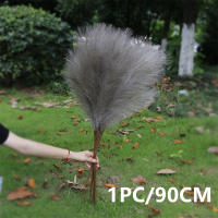 1Pcs Decoración De Pampas Falsa Pluma De Grama Artificial Phragmites Australis Decoraciones De Vaso Plantas Falsas De Juncos Eterna Flor Silken Para Adornos Del Hogar - details 11