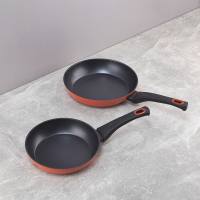 BERGNER Set de 2 sartenes Ø20Ø24cm en aluminio forjado rojo aptas para todo tipo de cocinas - details 10