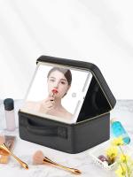 Estuche De Maquillaje Para Mujer Con Espejo Y Gran Capacidad LED Inteligente Estuche De Belleza Y Cuidado De La Piel Para Viajes Estilo Minimalista - details 1