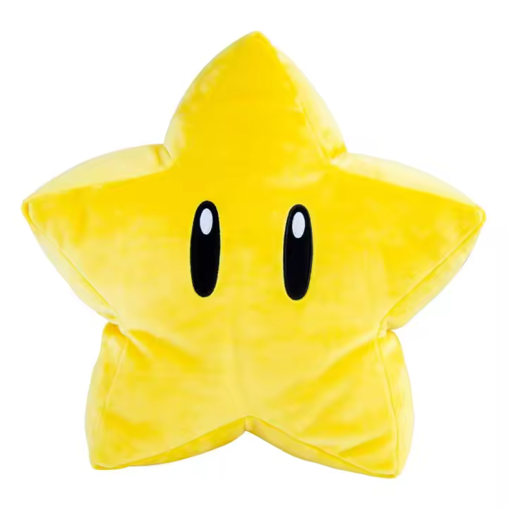 Tomy Peluche Super Mario Mocchi-Mocchi Mega Estrella 30 Cm - 1