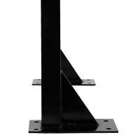 Ociodual Barra de Dominadas de Pared Elevación Pull Up Flexiones Dorsales Hasta 200Kg Negra Gym Gimnasio para Hogar Casa Fija - details 7