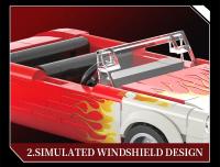 Construcción De Coches Retro C1 Convertibles 249 Piezas Bloques De Construcción Clásicos Para Niños Juguetes Educativos DIY Regalos Para Adultos Decoración De Escritorio - details 6