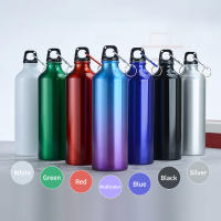 Botella De Agua De Aluminio 750mL Resistente Al Desbordamiento Para Ciclismo Deporte Viaje Correr Camping Con Tapa Reutilizable - details 4