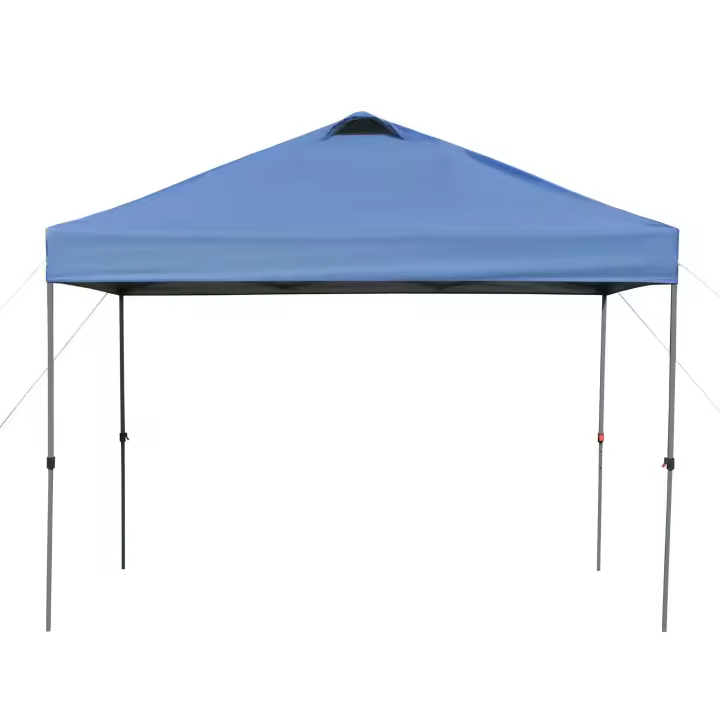Gazebo Aximadamente 3x3m, Impermeable Estable Resistente al Frío Pop-up Gazebo plegable, Protección UV, Tienda de Fiesta plegable, Tienda de Jardín with Bolsa, gazebo de Jardín para Jardín de Camping, azul - 1
