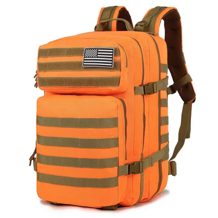 SOMY Mochila Táctica Militar, Mochila de Gran Capacidad 36-55L, Mochila Impermeable Plegable Supervivencia, Montañismo, Senderismo, Trekking, Camping, Aventura o Viaje Estilo 5 Bolsa de Herramientas - 1