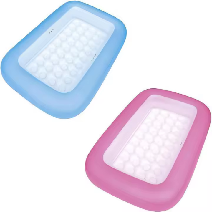 PISCINA RECTANGULAR CM 165X104X25 PLAYA Y JUGUETES INFLABLES Y ACCESORIOS. - 1