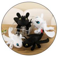 Muñeco De Peluche Dragón Dientes Animal De Peluche Negro Decoración Para Coche Y Casco Juguetes Para Niños Regalo Lindo Y Cartoon - details 22