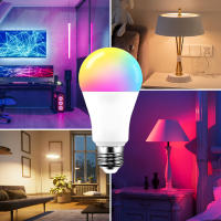 Bombilla Inteligente Tuya WiFi E27 B22 Dimmable RGBCW 15W LED 100-240V Control Por App Smart Life Compatible Con Alexa Y Google Home Para Sala De Estar - details 3