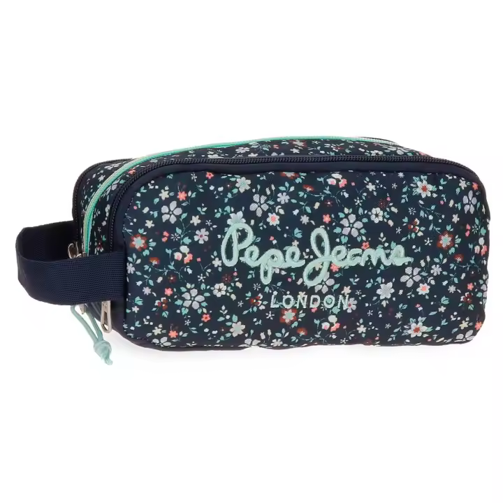 Pepe Jeans Estuche Escolar Poliéster Alenka Azul - 1