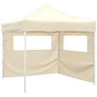 vidaXL Carpa Jardín Plegable 2 Paredes Cenador Pérgola Patio Fiestas Eventos Color Crema,  Azul,  Verde y mas - details 1