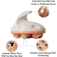 Masajeador De Rodillos Para Celulitis Bola De Masaje Profundo Para Espalda Cuello Pierna Hombro Con 7 Rodillos Metálicos De 360 Grados - details 6