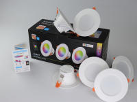 Luz De Tubo Inteligente Bluetooth Graffiti RGB Con Control APP Iluminación Interior Y Focos De Techo 85-265v LED Downlights - details 5