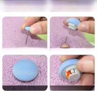 4-8PCS Clip De Cama Con Botón De Desbloqueo Clip De Sujeción Para Funda De Edredón Anti Deslizamiento Gancho Para Edredón Y Fundas De Edredón - details 4