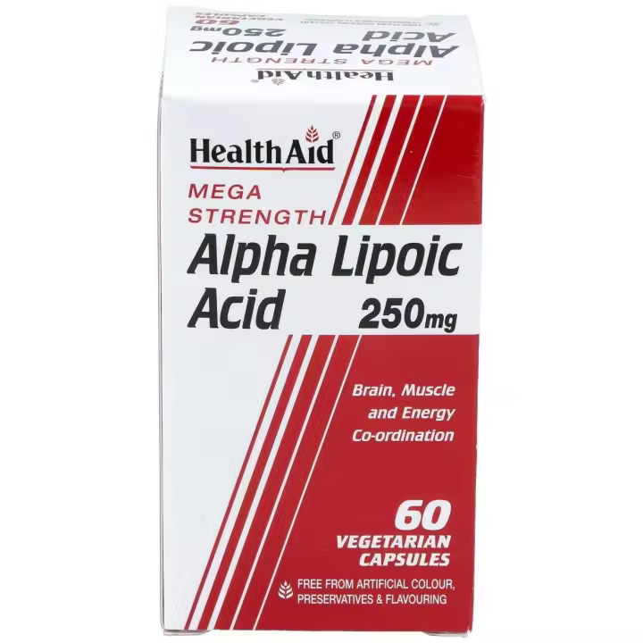 Acido Alphalipoico 60Cap. Health Aid - 1