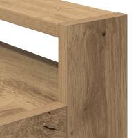 Carro de cocina vidaXL Roble Artisan 60x45x80 cm Madera de ingeniería - details 6