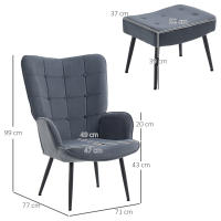 Reclinable Silla, tapizado, moderno, Tecnológico - details 6