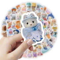Pegatinas De Calcomanías De Dibujos Animados Calico Critters 10/30/50/100pcs Aesthetic Para Niños Para Portátil Nevera Teléfono Scrapbooking - details 4