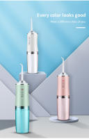 LISM Ortoirrigador USB Recargable Jet De Agua Dental Portátil Limpieza De Dientes Impermeable Con Tanque De Agua De 310ML Para Adultos - details 44