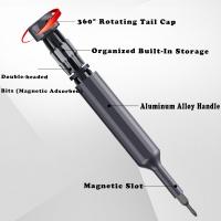 Juego De Destornilladores De Precisión 27 En 1 Mini Portátil Con Cabezas Magnéticas Para Celulares Relojes Computadoras - details 0