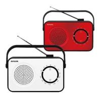 Aiwa Radio Sobremesa R-190RD Color Rojo con Controles a los Costados. - details 1
