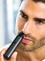 Aparato De Trimmer De Pelo Nasal Eléctrico Recargable Para Hombres AOSITUOMA Material Plástico Certificación 3C Y Ce Origen China - details 6