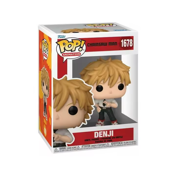 Funko Pop Animation Chainsaw Man Figura Denji 80320 Juguetes FUNKO - 1