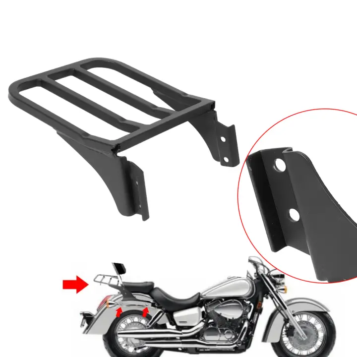 Almohadilla De Manillar Trasero Para Motocicleta Harley Sportster XL 04-17 Dyna 06-17 Softail 84-05 FLST FLSTC LSTSC 06-17 Con Estuche De Equipaje - 1
