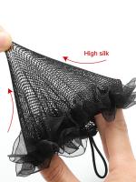 Manga De Cabello Elástica Profesional Para Danza Estewardesa Accesorio Multifuncional Para Mujer Material Acrílico - details 3