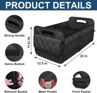 Organizador de maletero para SUV, organizadores y almacenamiento de coche - details 0