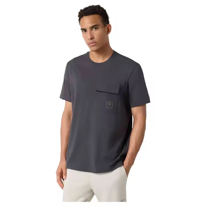Camiseta de Manga Corta Champion Crewneck Tech para hombre en color negro - 1