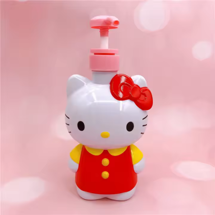 Botella De Showers Comprimido Hello Kitty Portátil Para Viaje Juguete Derivado De Animación De Dibujos Animados Para Hombres Y Mujeres - 1