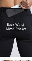 Pantalones De Correr De Veludo Grueso Para Hombres Y Mujeres Pantalones De Yoga Fitness Deporte Al Aire Libre Ciclismo Senderismo Talla Elástica Cómodos Para Todas Las Estaciones - details 2