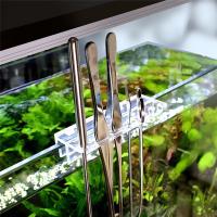 Herramientas De Acuario Acrílico Y Acero Inoxidable Pinzas Y Tijeras Para Plantas Y Limpieza Con Soporte De Almacenamiento Accesorios Para Acuarios - details 4