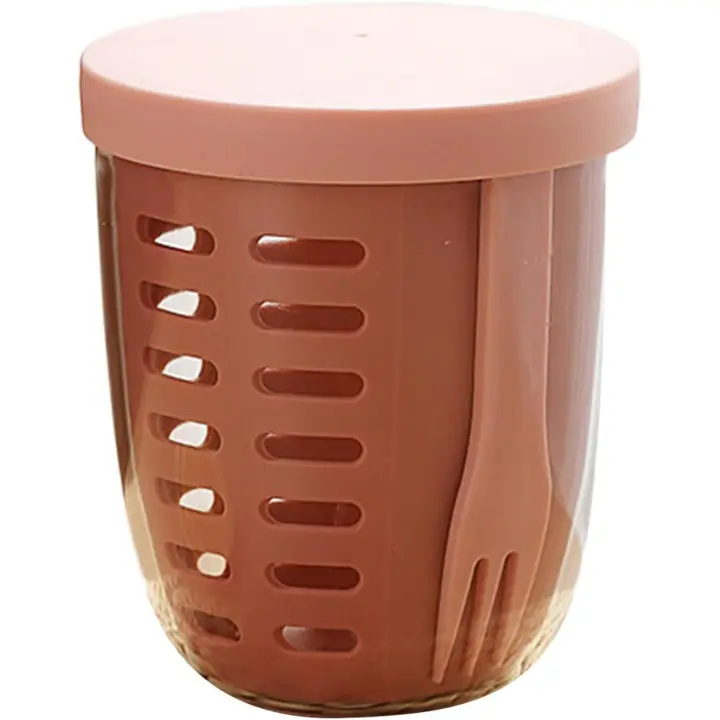 Water Draining Fruit Storage Cup Practical Vegetable Draining Strainers Container Practical Fruit Cup for Office - 1