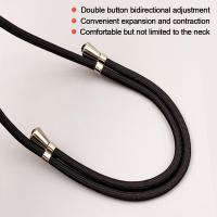Lanyard Universal Para Teléfono Móvil Ajustable Correa De Hombro Cruzado Con Patch Para Colgar Celular Material De Poliéster Y Metal Tamaño Ajustable Longitud De Cuerda 84cm-160cm - details 6