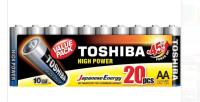 TOSHIBA Pilas Alkalina AA,AAA,LR3,LR6 HIGH POWER PACK 20,40U  1.5V Pilas de gran calidad duraderos marca de confianza Toshiba original - details 2