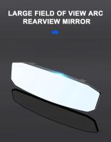 Espejo Retrovisor Para Coche Con Amplio Ángulo Y Visión Grande Monitor Interior Antigolpe Universal Para Bebé Y Seguridad Vial - details 0