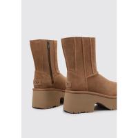 UGG Classic Twin Seam New Heights Botas De Tacón Mujer Cuero - details 2