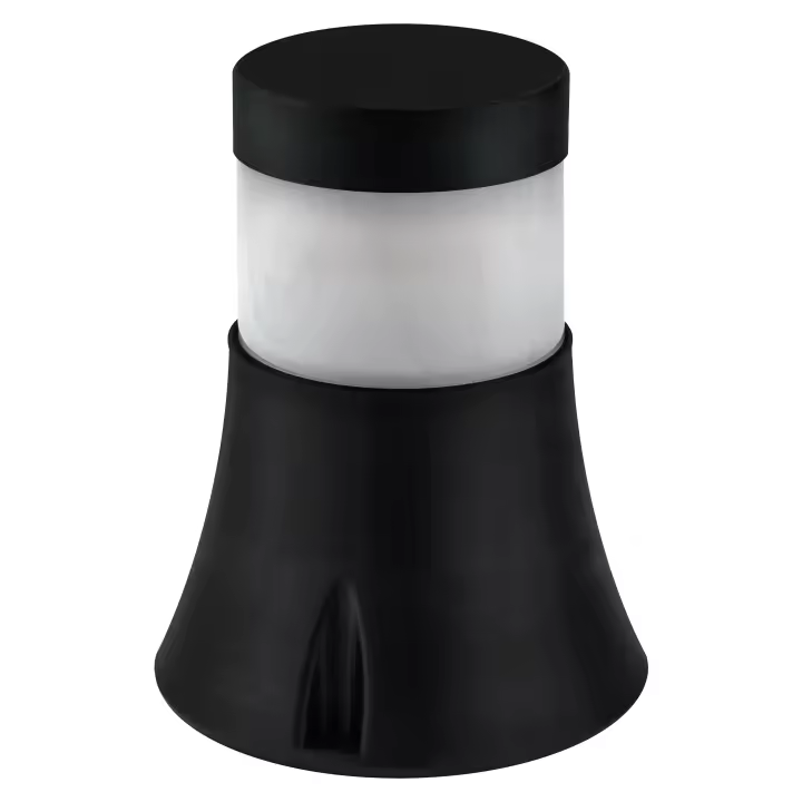 Novolux Lighting - Baliza de jardín, MIRCO, uso exterior, H.28 cm, E27, 11W, polipropileno, IP65, negro - 1