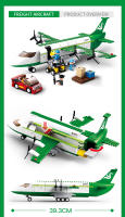 Bloques De Construcción Educativos Para Niños Airbus A320 Modelo De Avión De Carga 463 Piezas Juguete Inteligente Para El Desarrollo De La Razonamiento Espacial Y Manual-Artesanal - details 5