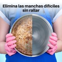 Estropajo de Cocina Ecológico para Fregar. Pack de 8 Estropajos Cocinas Resistentes y Duraderos para una Limpieza Fácil. Esponja Limpieza De Dos Lados de Larga Duración - details 3